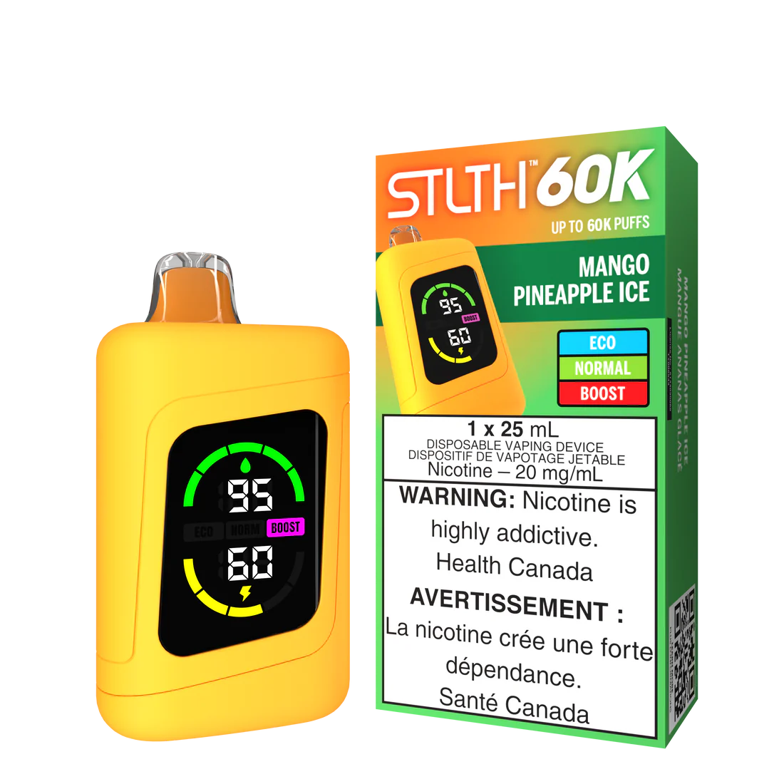 Stlth 60k Mango Pineapple Ice (Provincial Tax )