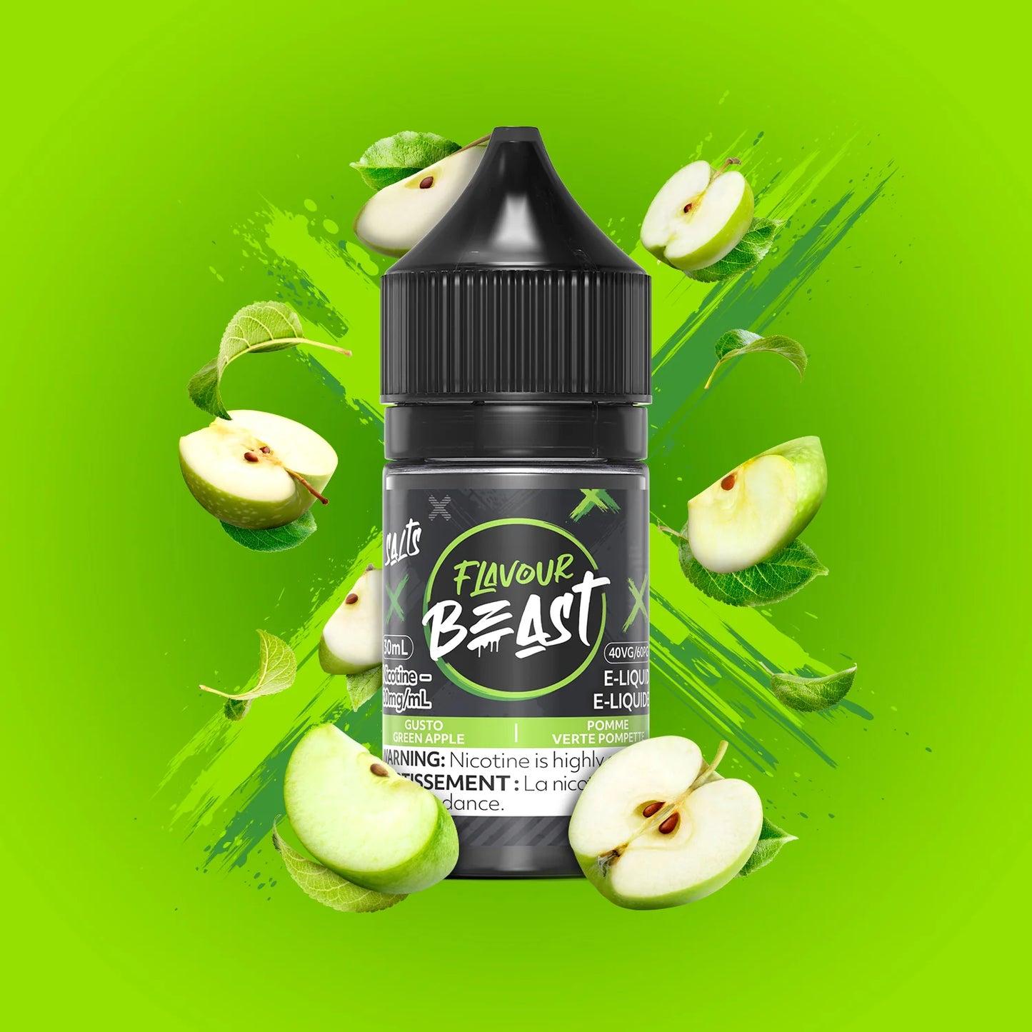 Flavour Beast E-Liquid Gusto Green Apple 20mg/30ml*