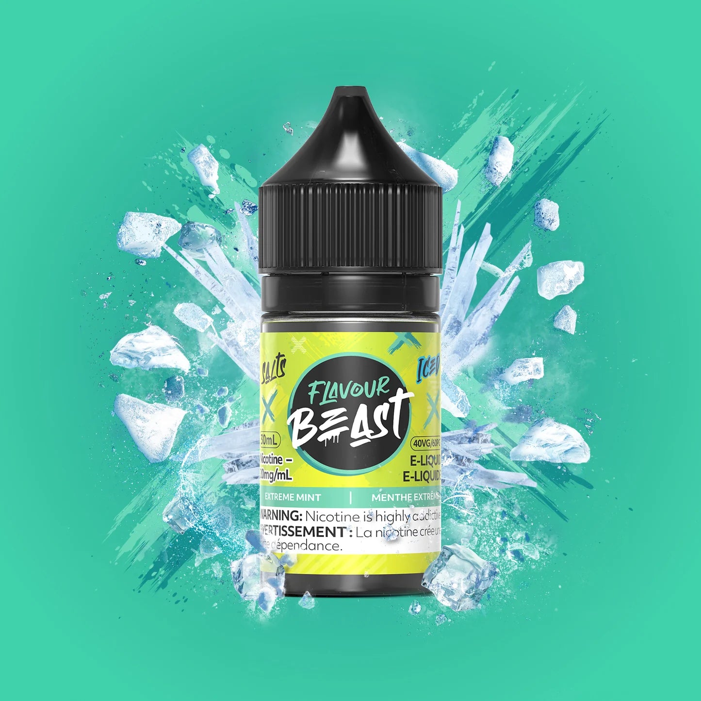 Flavour Beast E-Liquid Extreme mint iced 10mg/30ml *