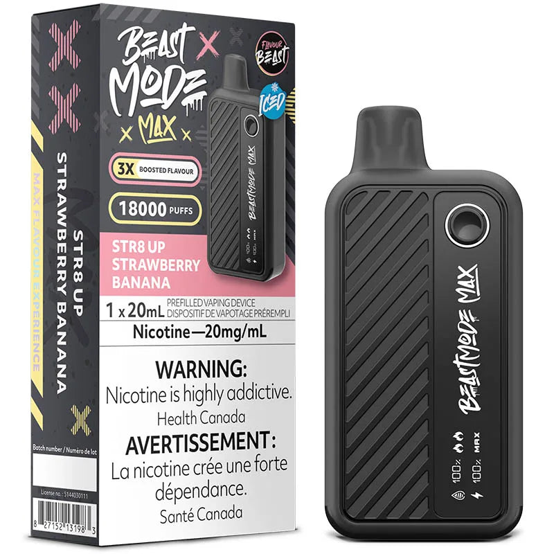 Flavour beast mode max 18k Strawberry Banana*