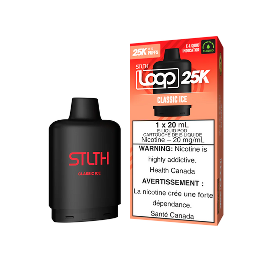 Stlth loop 25k pod Classic Ice