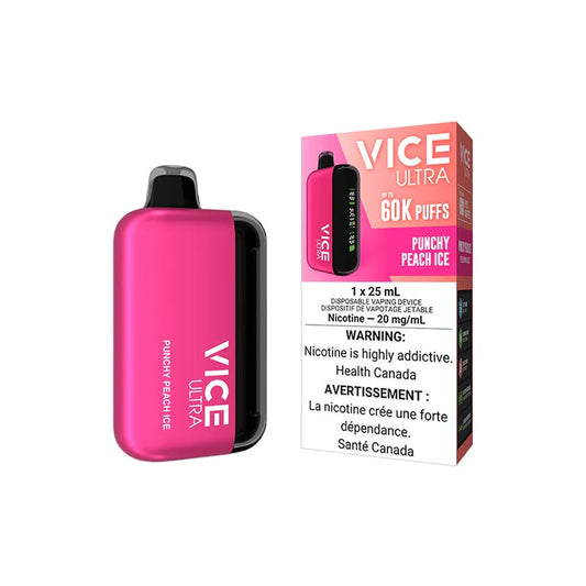 Vice ultra 60k Punchy Peach Ice - Provincial Tax