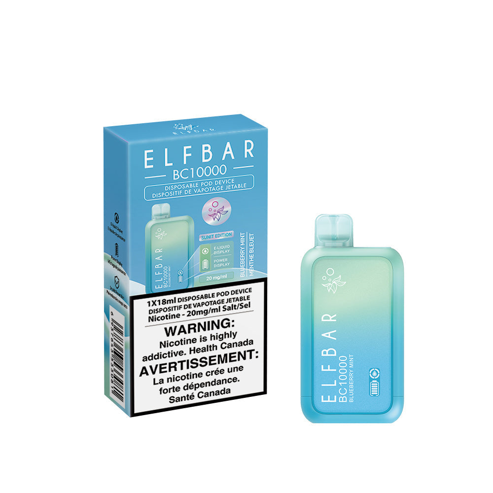 ELFBAR BC 10000 Blueberry Mint - Provincial Tax