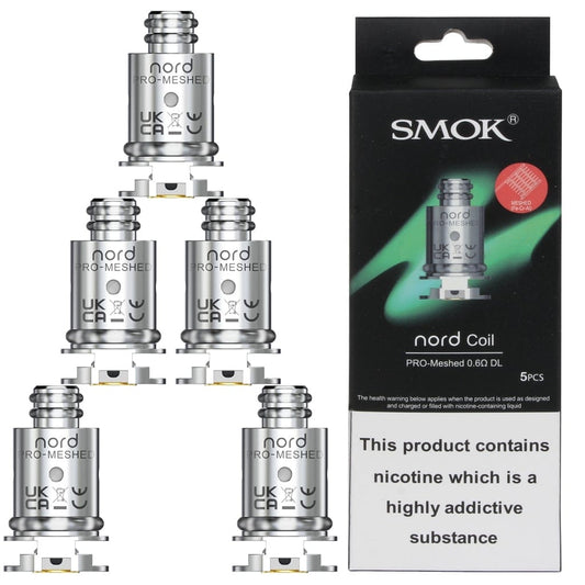 Smok Nord PRO Meshed 0.6 Ω DL Coil 5/PK