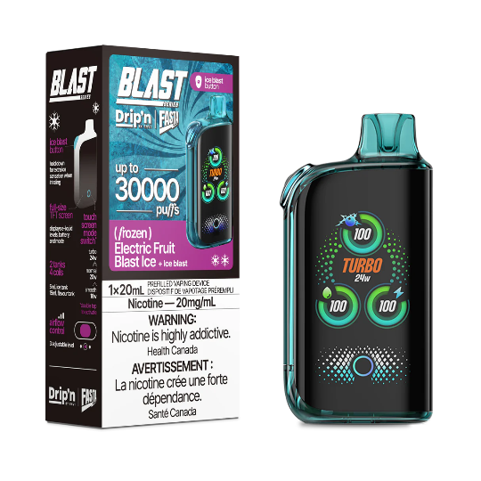 Dripn by Envi Fasta Blast 30k Electric Fruit Blast ice - Provincial Tax