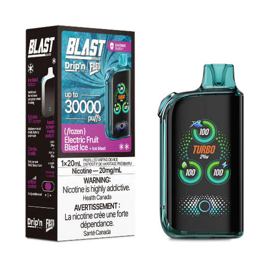 Dripn by Envi Fasta Blast 30k Electric Fruit Blast ice - Provincial Tax