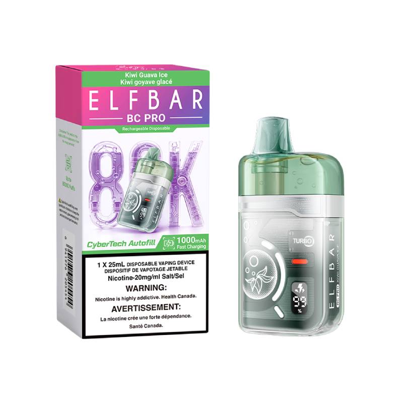 Elfbar bc pro 80k Kiwi Guava Ice