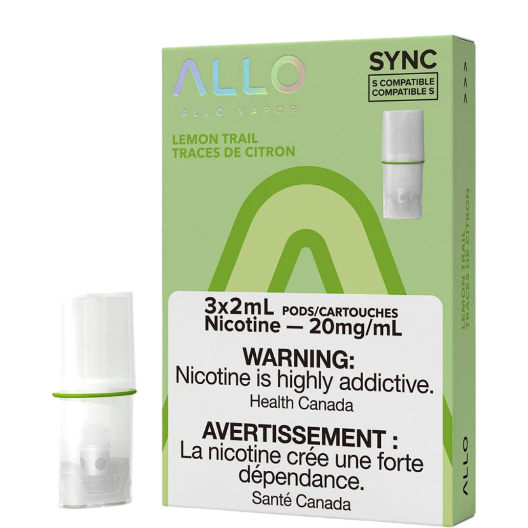 Allo Sync Pod 3pk Lemon Trail - Provincial tax