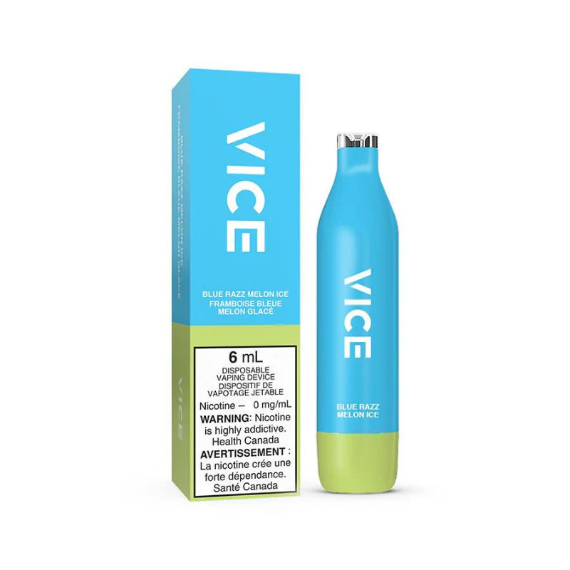 Vice 2500 Blue Razz Melon Ice (Nicotine Free)*