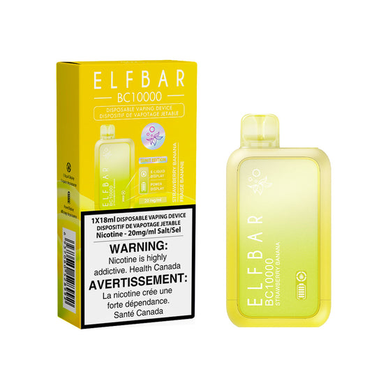 ELFBAR BC 10000 strawberry banana - Provincial Tax