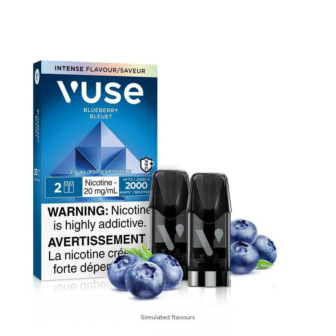 Vuse epod x2 Blueberry 20mg - Provincial Tax