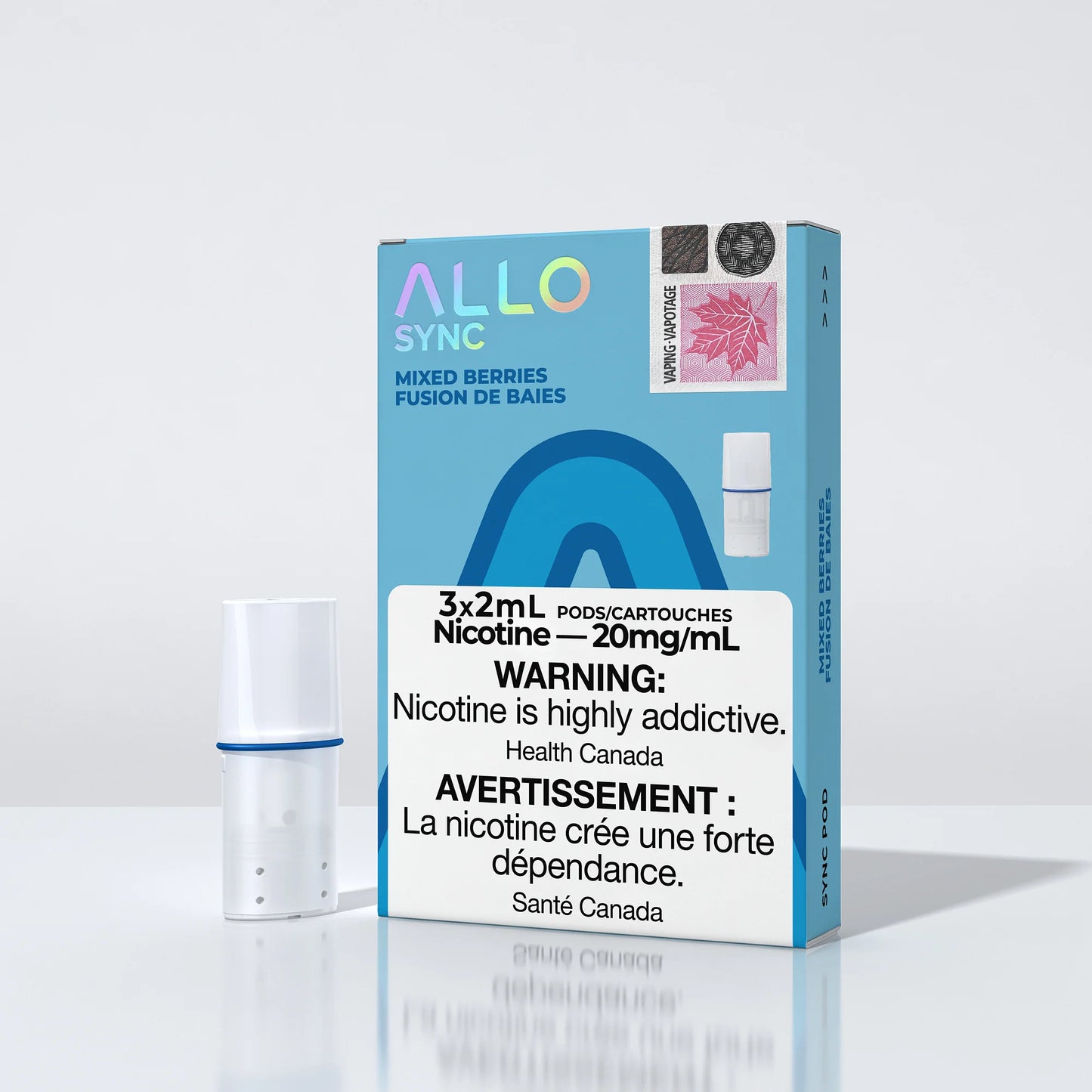 Allo Sync Pod 3pk Mixed Berries - Provincial tax