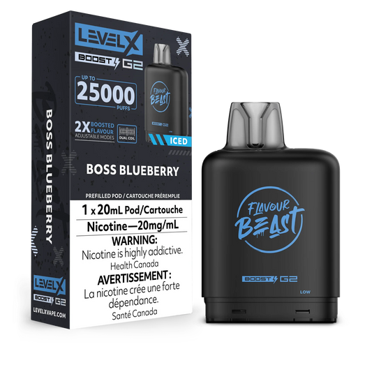 Level x Boost G2 25k Boss Blueberry - Provincial Tax