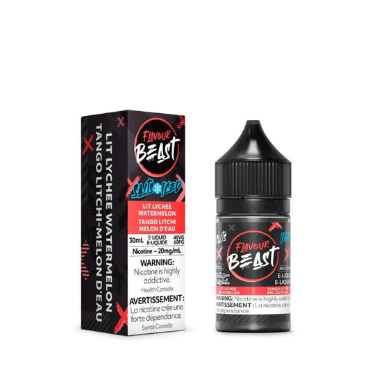 Flavour Beast E-Liquid Lit Lychee Watermelon 20mg/30ml - Provincial Tax