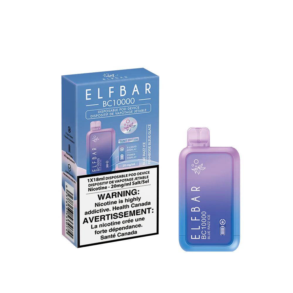 ELFBAR BC 10000 Blue Razz Ice - Provincial Tax