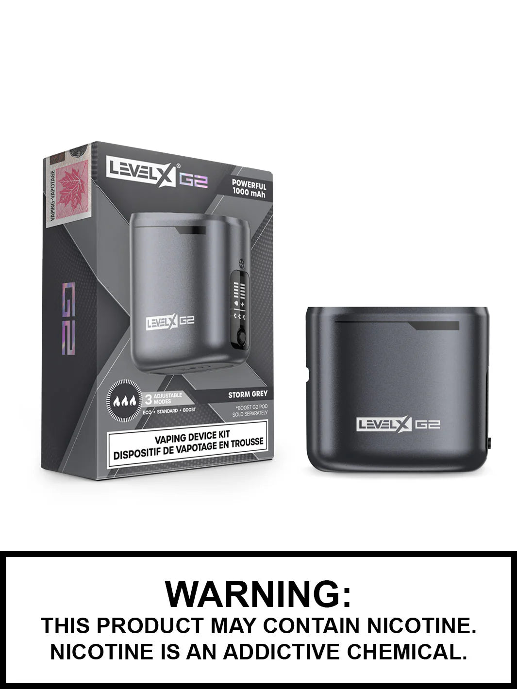 Level X G2 Device - Storm Grey