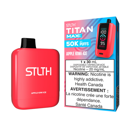 Stlth Titan Max 50k Apple Kiwi Ice(Provincial Tax)