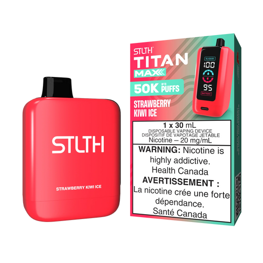 Stlth Titan Max 50k Strawberry Kiwi Ice(Provincial Tax)