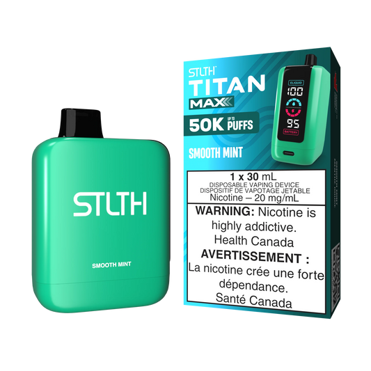 Stlth Titan Max 50k Smooth Mint(Provincial Tax)