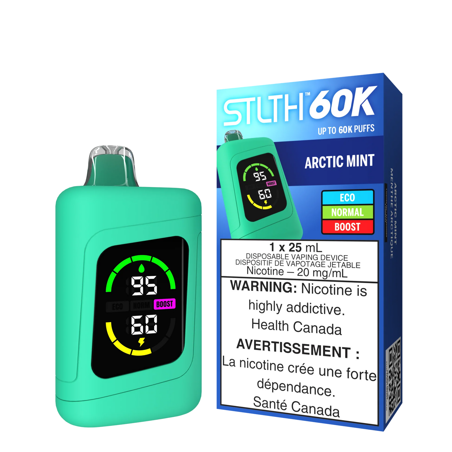 Stlth 60K Arctic Mint (Provincial Tax)