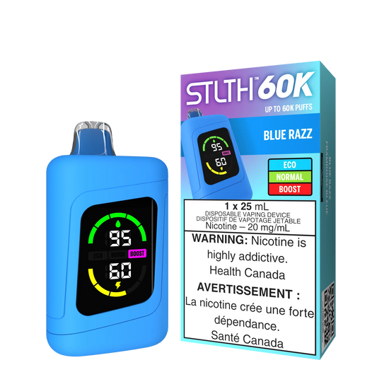 Stlth 60K Blue Razz(Provincial Tax)