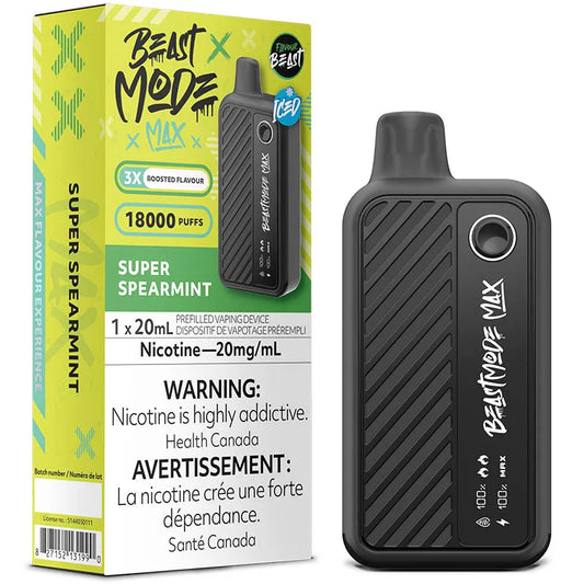 Flavour beast mode max 18k Super Spearmint*