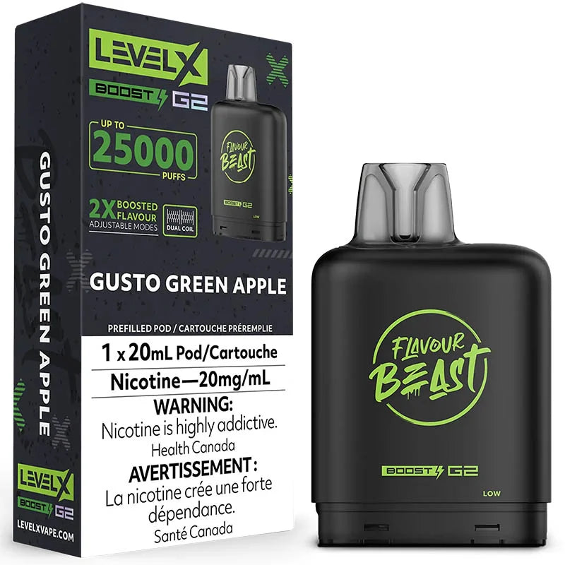 Level x Boost G2 25k Gusto Green Apple*