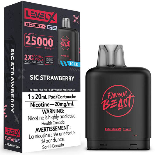 Level X boost G2 25K Sic Strawberry iced*