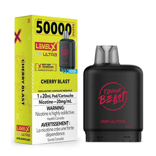 Level x G2 Ultra 50k Pod Cherry Blast(Provincial Tax)