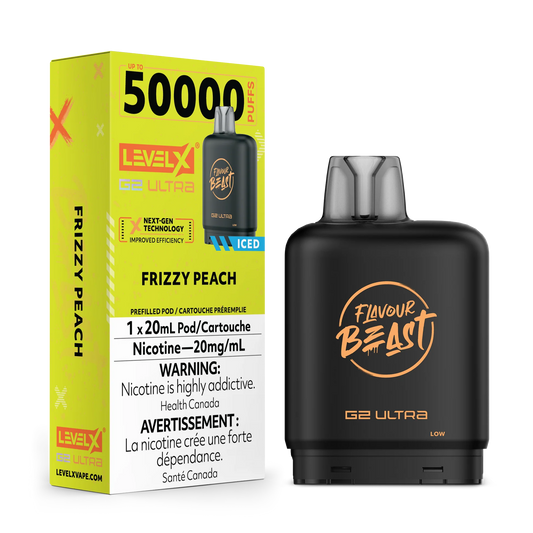 Level x G2 Ultra 50k Pod Frizzy Peach (Provincial Tax)