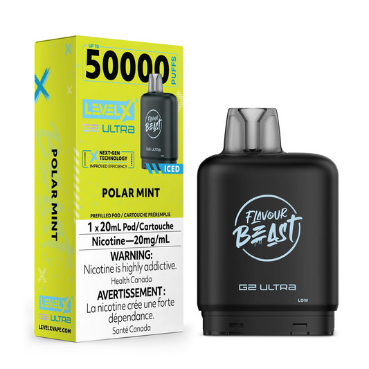 Level x G2 Ultra 50k Pod Polar Mint (Provincial Tax)