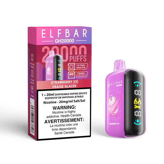 ELFBAR 20000 STRAWBERRY ICE-Provincial