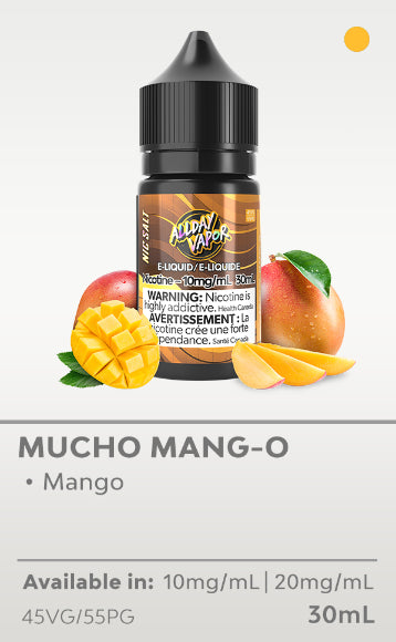 Allday Vapor E-Liquid Mang-o 20mg/30ml*