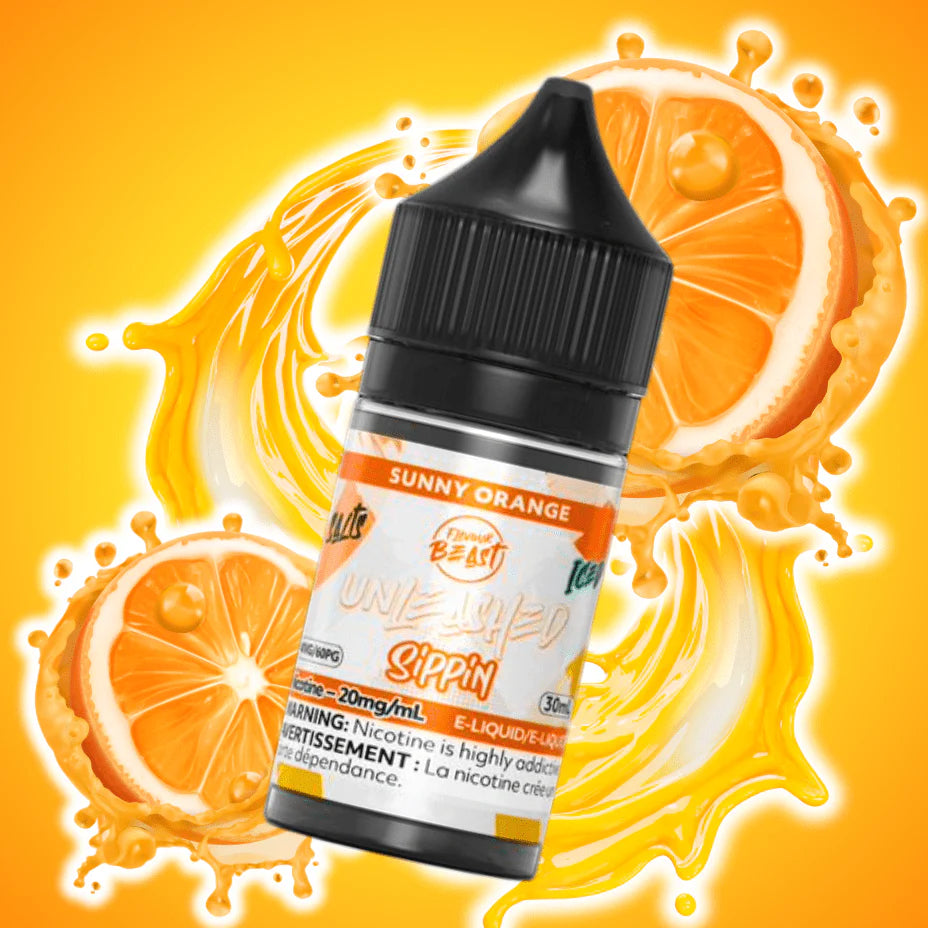 Flavour Beast E-Liquid Unleashed Sippin Sunny Orange 20mg/30mL*