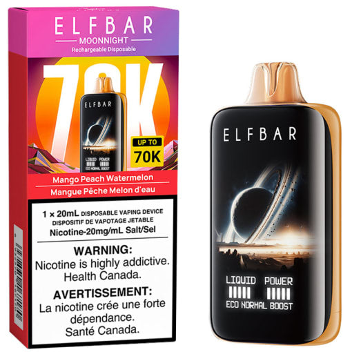 Elfbar MoonNight 70K Mango Peach Watermelon