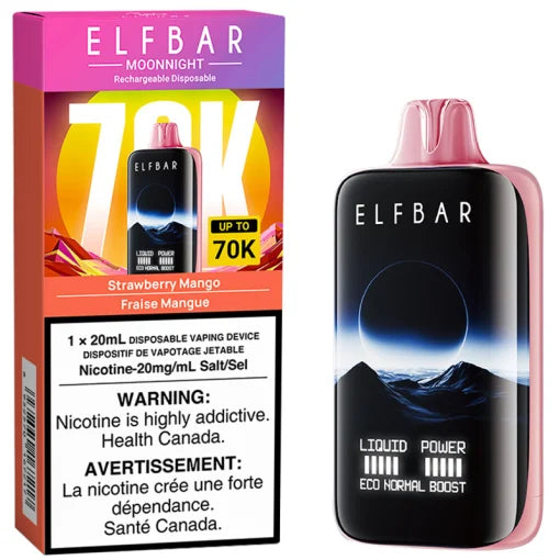 Elfbar MoonNight 70K Strawberry Mango