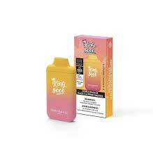 King Zero Bar 6000 Double Peach Ice 0mg-Provincial