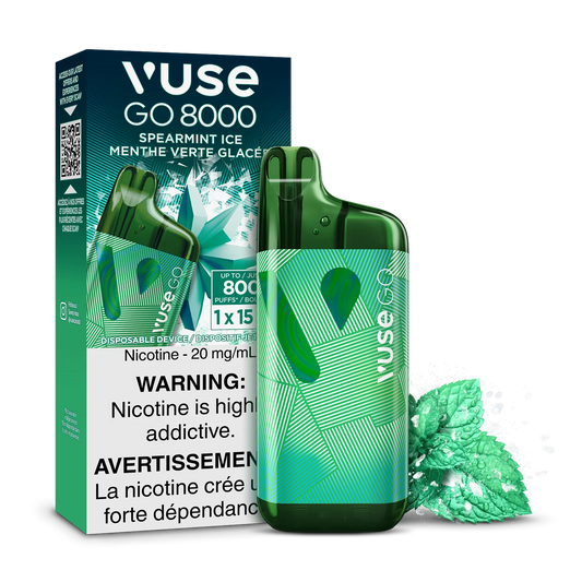 Vuse Go 8000 spearmint Ice - Provincial Tax